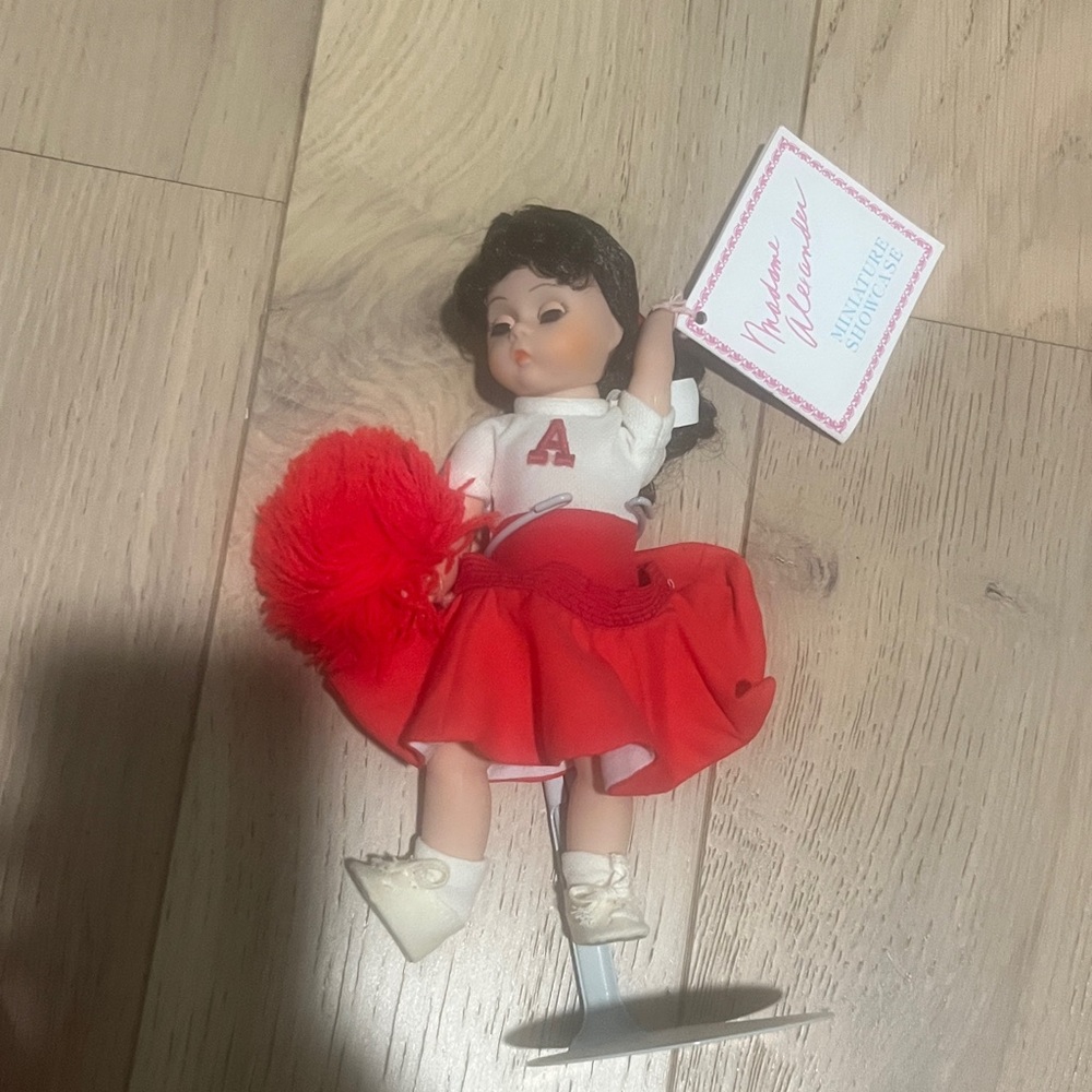 Madame Alexander Cheer Doll with Red and White Outfit